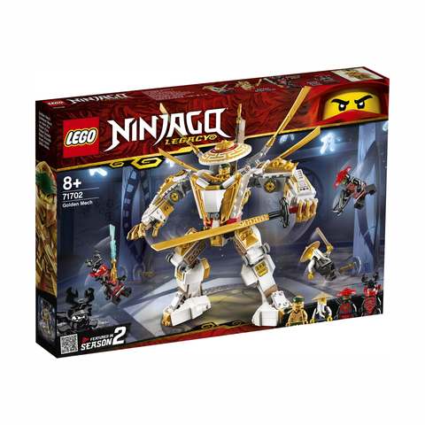 Lego Ninjago Golden Mech 71702 Kmart - ninjago lloyd mask roblox