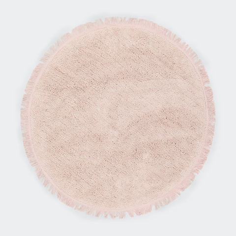 Round Fringed Rug Pink Kmart Round Fringed Rug Pink Kmart, Round Pink Rugs Australia