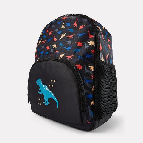 8L Kids Dino Junior Backpack - Black | Kmart