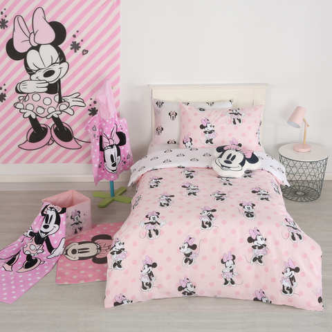 minnie mouse double bed set