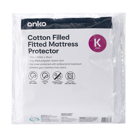 Fitted Mattress Protector King Bed Kmart, King Bed Mattress Protector