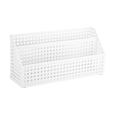 Shoptagr Desk Organiser White By Kmart