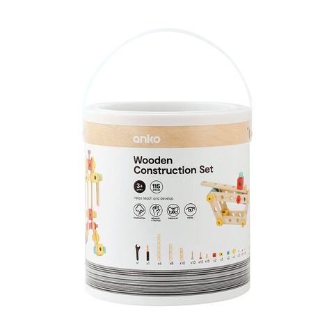 anko wooden construction set