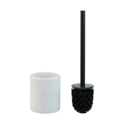 marble toilet brush holder