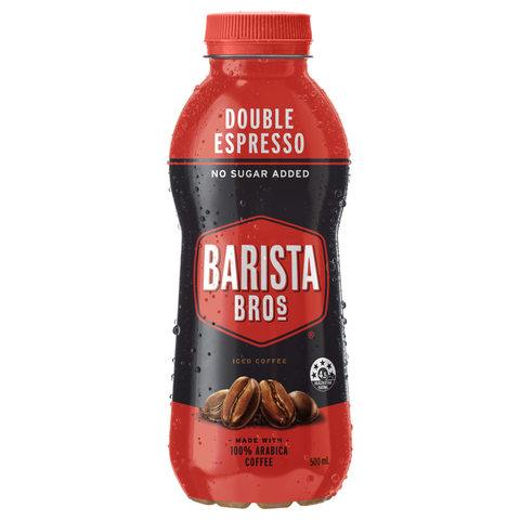 Barista Bros Double Espresso Iced Coffee 500ml Kmart Barista Bros Double Espresso Iced Coffee 500ml Kmart