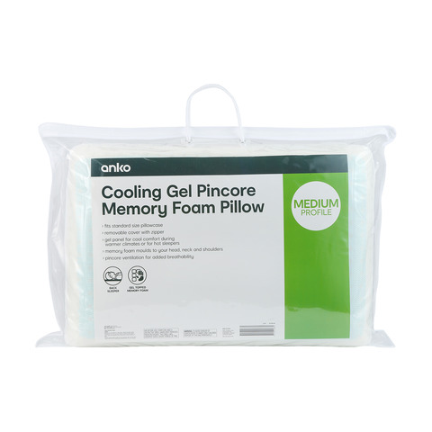 Cooling Gel Pincore Memory Foam Pillow 