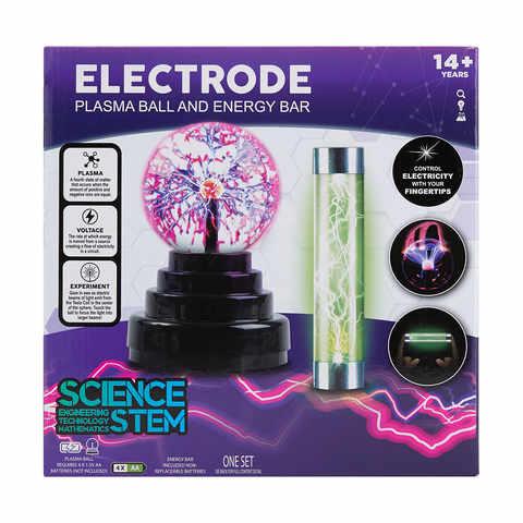 Science Squad Electrode Plasma Ball and 