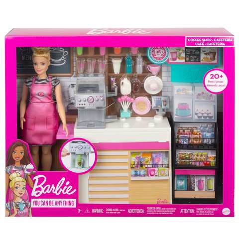 barbie shopping playset
