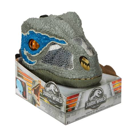 Jurassic World Velociraptor Blue Chomp N Roar Mask Assorted Kmart