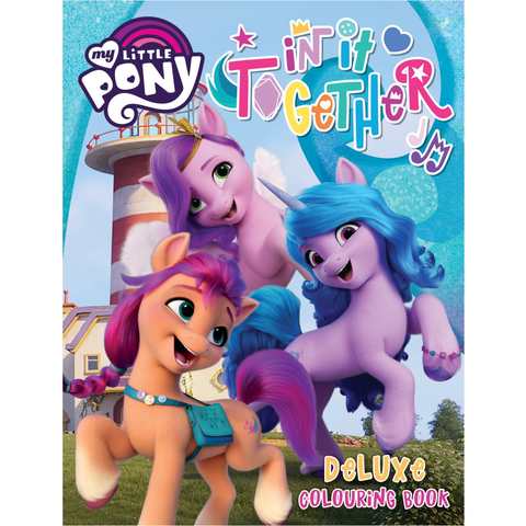 My Little Pony Movie Deluxe Colouring Book - Kmart