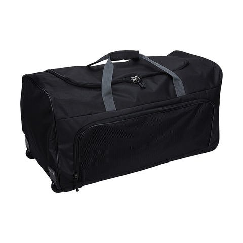 Large Duffle Bag with Wheels - Black | Kmart