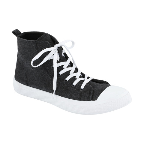 Shoptagr | Canvas High Top Boots by Kmart