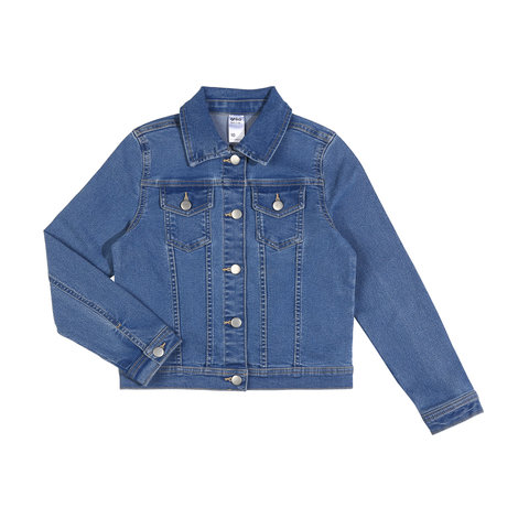next girls denim jacket