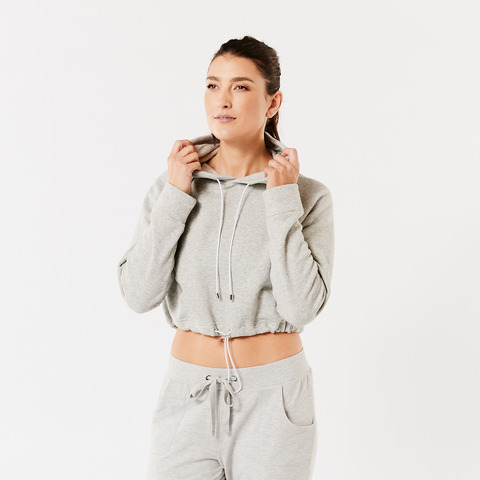 love moschino grey sweatshirt