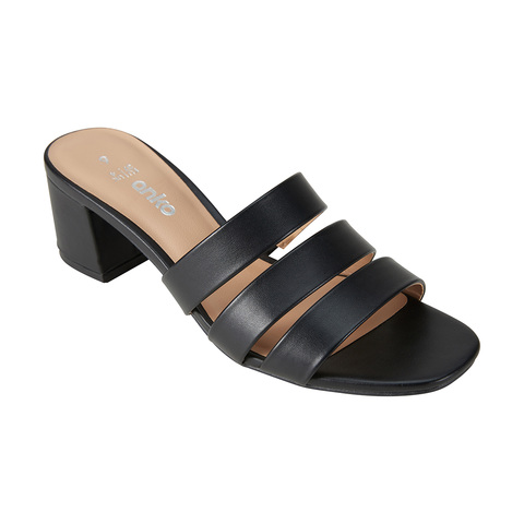 kmart black slides