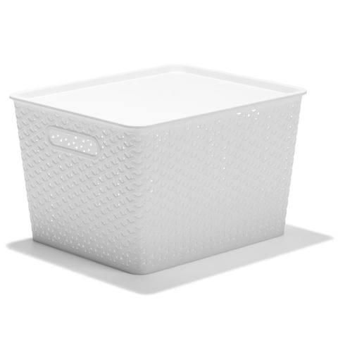 White Containers With Lids / Optima Dry Food Storage Container