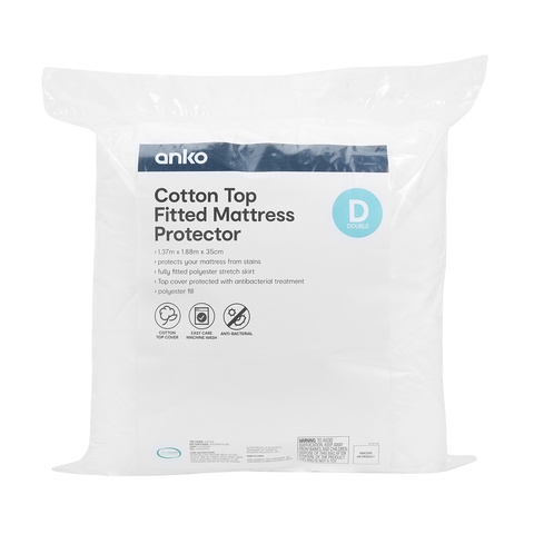 kmart mattress protector cot