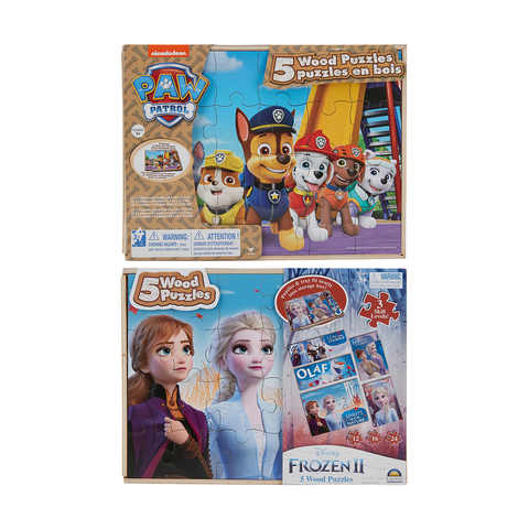 kmart wooden puzzle set