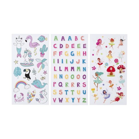 clear sticker paper kmart