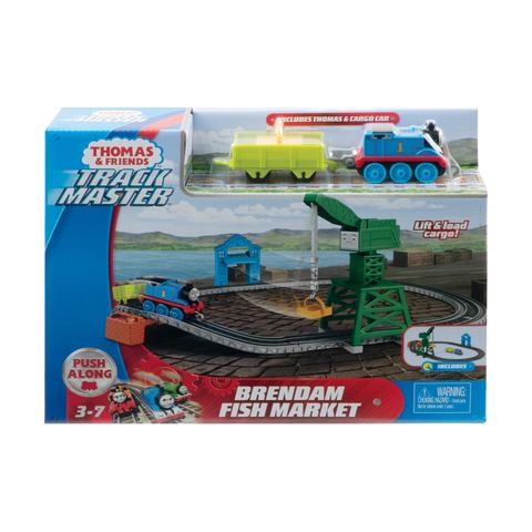 Thomas Friends Trackmaster Brendam Fish Market Set Kmart