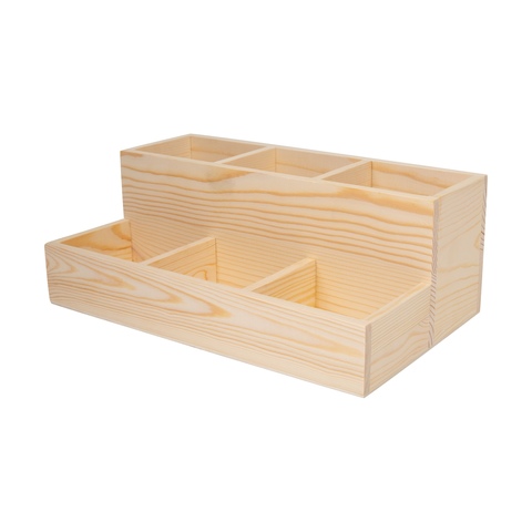 Wooden Desk Caddy Kmart