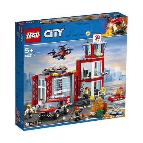 LEGO City Fire Fire Station - 60215 | Kmart