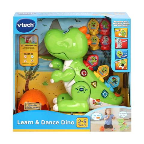 vtech learn & dance dino