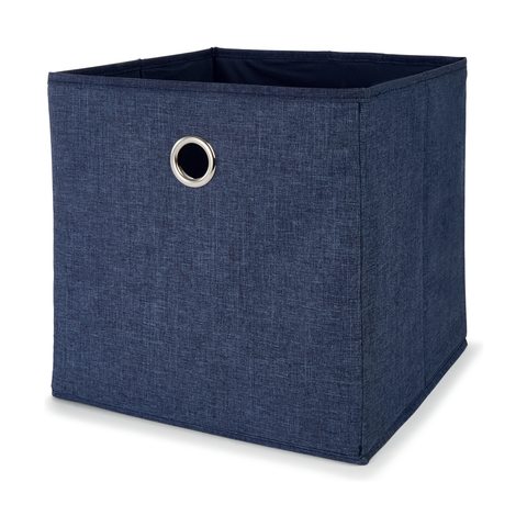 Collapsible Storage Cube - Blue | Kmart
