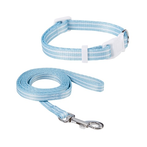 Puppy Collar \u0026 Lead - Blue | Kmart