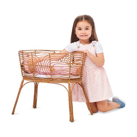 Wicker Doll Bassinet 2024 kalamaja.ee