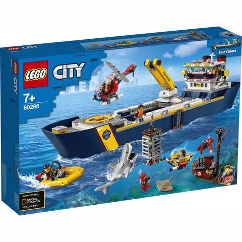 Lego City Oceans Ocean Exploration Ship 60266 Kmart