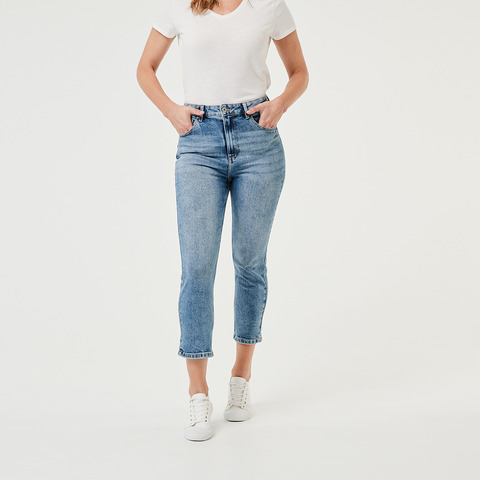 super high rise denim