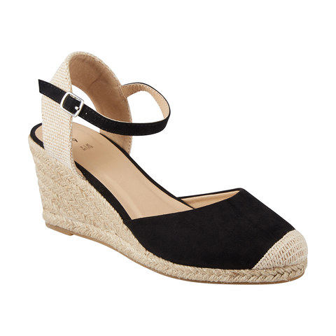 Espadrille Wedge Closed Toe Heels | Kmart