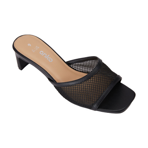 mesh mule heels