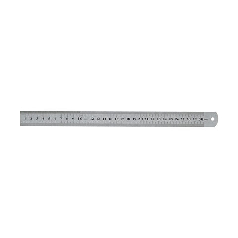 30cm Metal Ruler Kmart