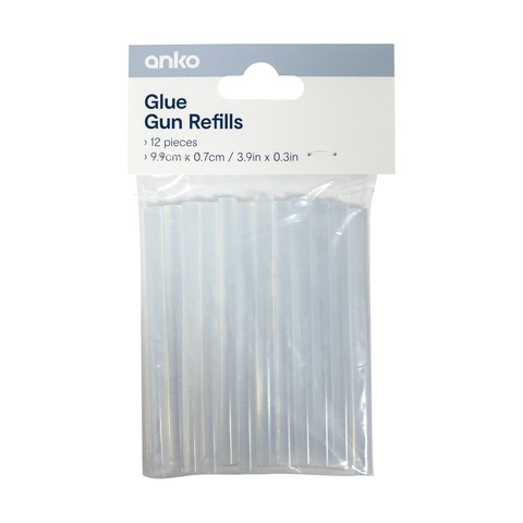 hot glue gun and glue sticks