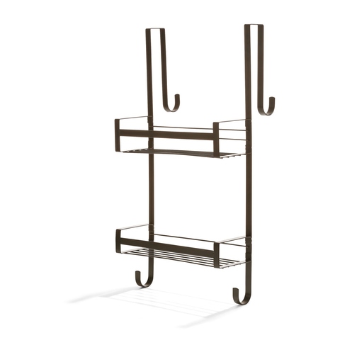 Over Door Shower Caddy Matte Black Kmart
