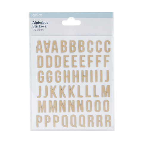 kmart letter blocks