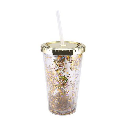 cup with a straw