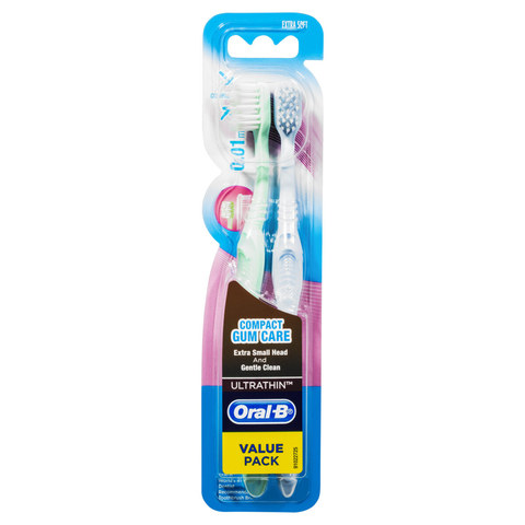oral b compact gum care toothbrush