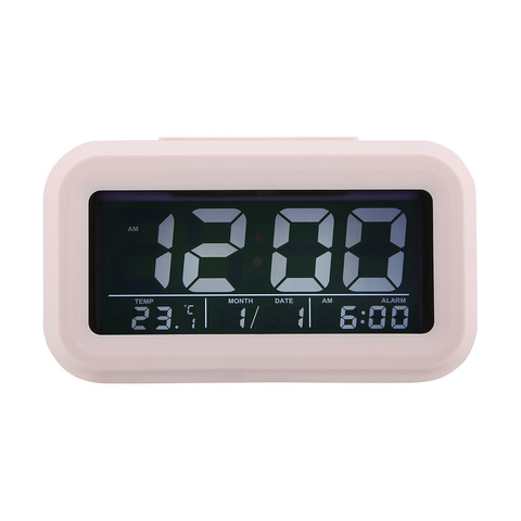 Alarm Clock - Pink | Kmart