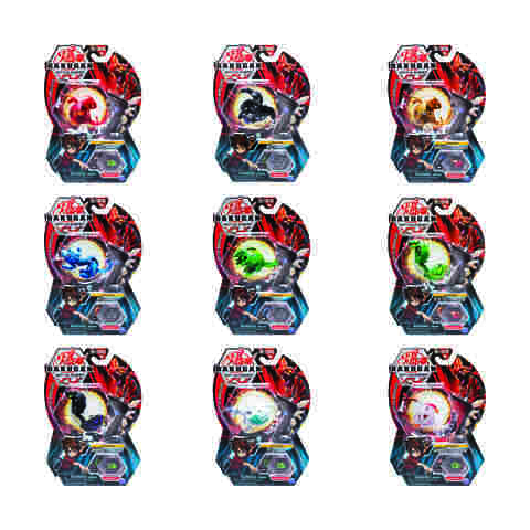 bakugan characters toys