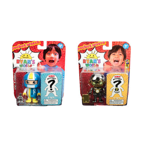 2 Pack Ryans World Figure Assorted - ryan toy review roblox zombie attack