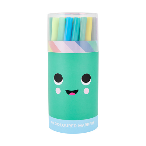 coloured textas
