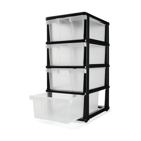 4 Drawer Storage Unit On Wheels Kmart, Kmart Box Shelves