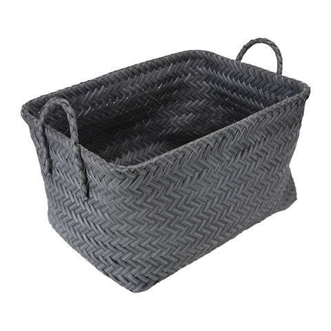 Grey Rectangle Basket | Kmart