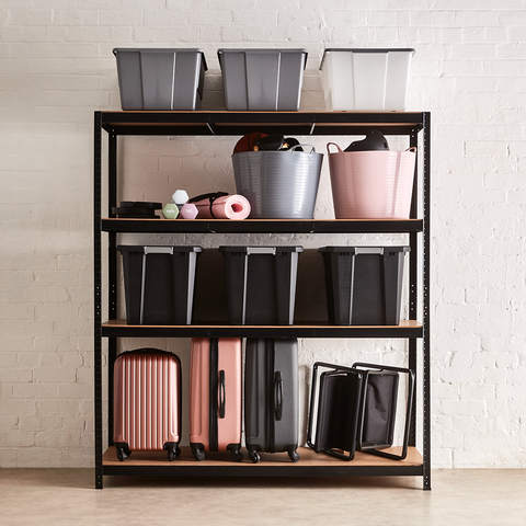 Extra Large 4 Tier Garage Storage Shelf - Kmart