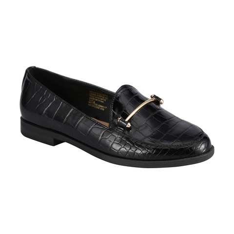 Almond Croc Loafers | Kmart