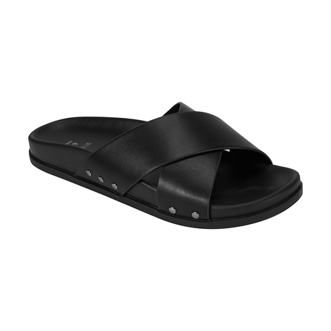 black ysl slides