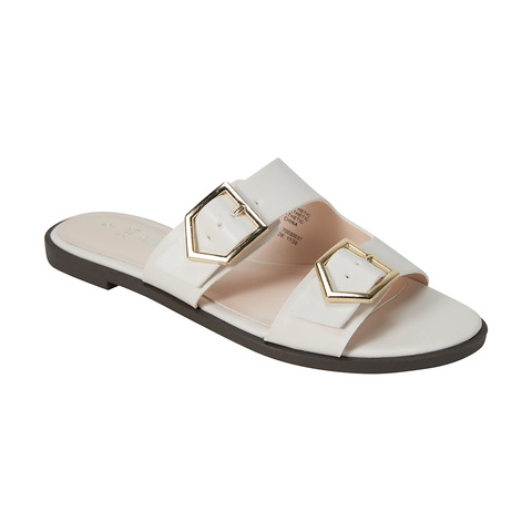 white buckle slides